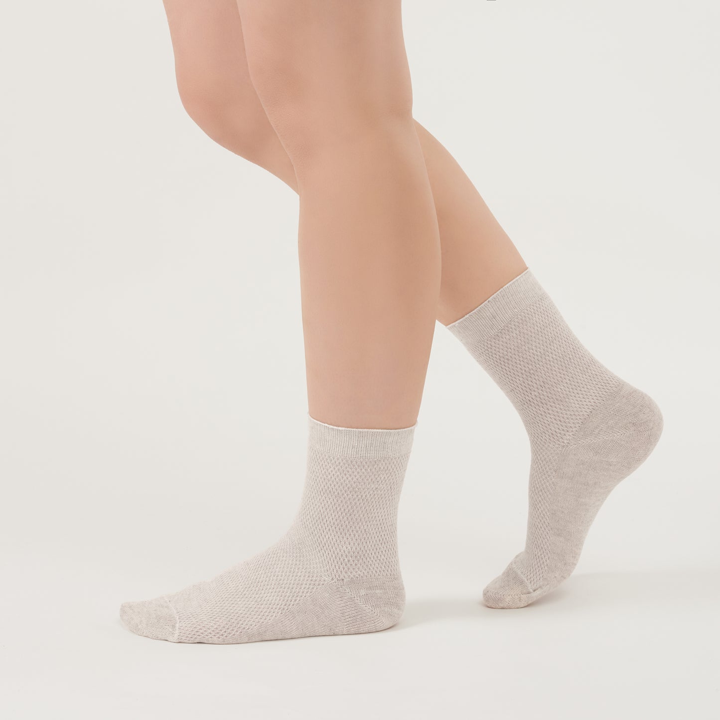 Thin Breathable Organic Linen Socks for Women, Pack of 3 pairs