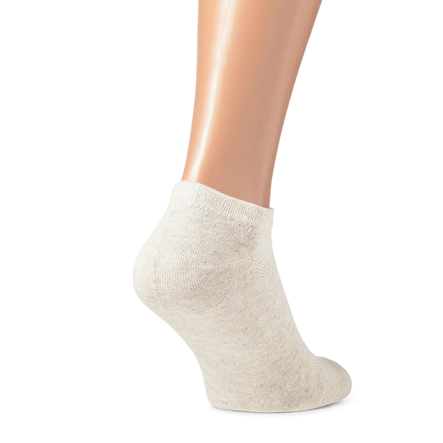 LinoFlex™ ComfortWear Quick-Dry Mesh-Knit Linen Ankle Socks for Women 3 pack