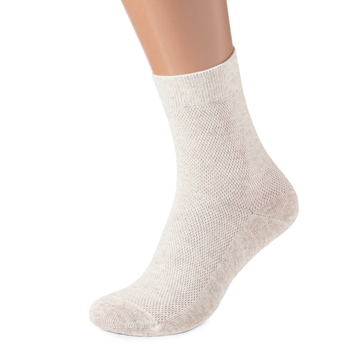 Thin Breathable Organic Linen Socks for Women, Pack of 3 pairs