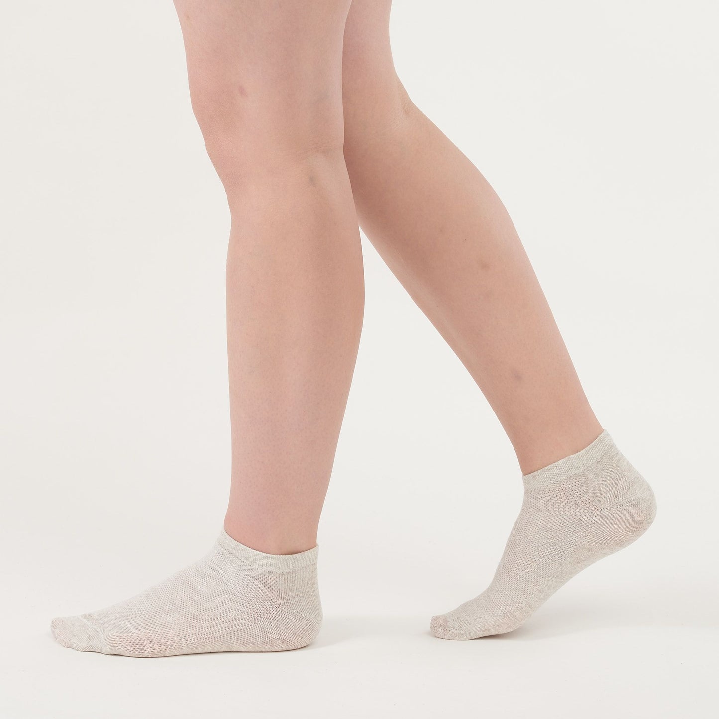 LinoFlex™ ComfortWear Quick-Dry Mesh-Knit Linen Ankle Socks for Women 3 pack