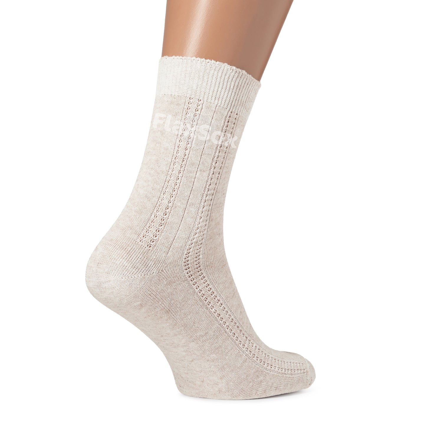 GreenWeave™ Earthwise Men's Ultra-Thin & Breathable Flax Linen Socks Size XL